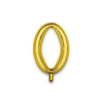 100 Numeri 0 oro per torta