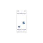 1000 Busta Portaposate c/tov 38x38 Nautica