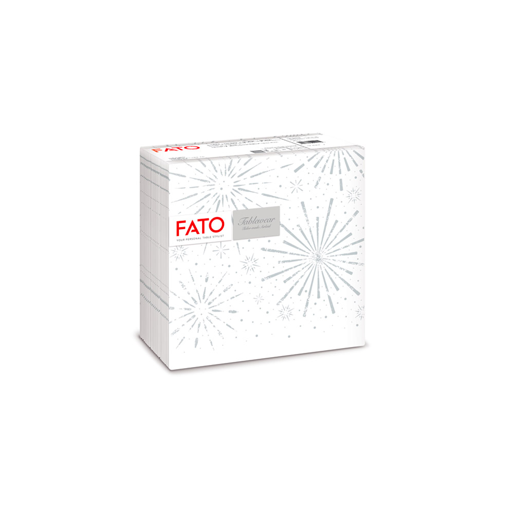 F88454900 50 Tovaglioli Airlaid 40x40 Incanto Argento - immagine 1