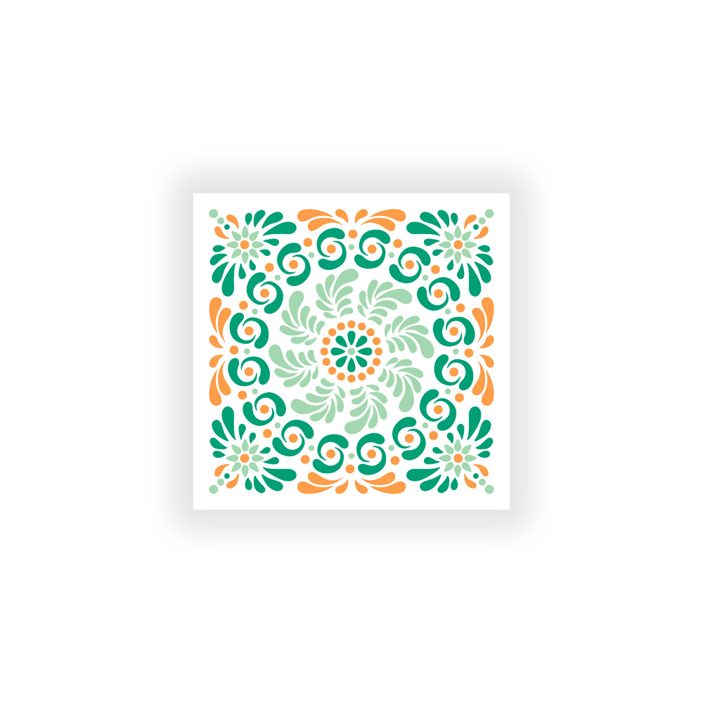 F88457000 50 Tovaglioli Airlaid 40x40 Costiera Verde Smeraldo - immagine 1