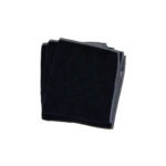 Panno in microfibra nero